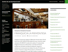 Tablet Screenshot of diariodeunfranquiciado.com